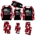 thumbnail image 5 of Rovga Matching Christmas Pajamas Christmas Deer Plaid Print Long Sleeve T Shirt Top And Pants Xmas Sleepwear Holiday Family Matching Pajamas Outfit, 5 of 5