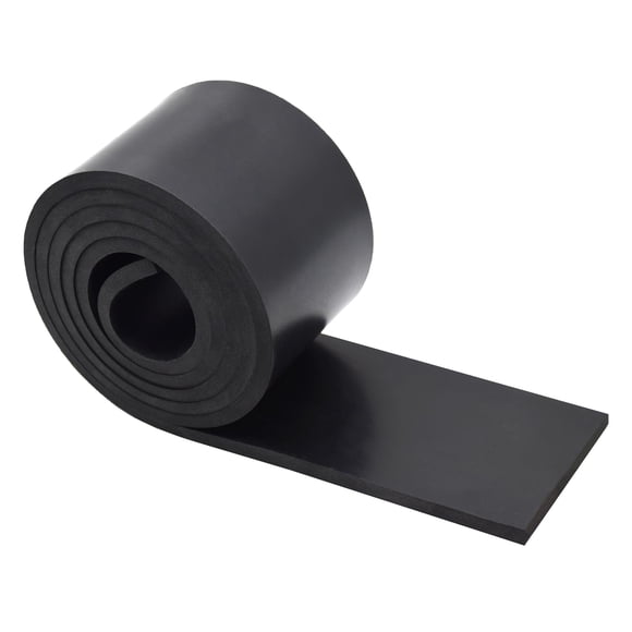 Tiras de goma TEKDOE de neopreno de 0,6 cm de grosor, 7,6 cm de ancho y 1,5 m de largo