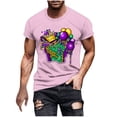 thumbnail image 1 of Camisetas de Manga Corta para Hombre Imprimir Deportes de Manga Corta Cuello Redondo Blusa Algodón Poliéster, Nueva Moda Casual Camiseta para Hombres, 1 of 1