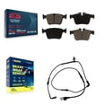 thumbnail image 1 of CMX Rear Ceramic Disc Brake Pads and Wear Sensors Kit for Car Land Rover Range Evoque KCW-100770, 1 of 9