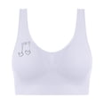thumbnail image 6 of ylioge Sports Bras for Women Plus Size S-4X Wireless Push Up Padded Bralettes Womens Breathable Stretchy Pullover Athletic Yoga Tshirt Underwear Bra, 6 of 6