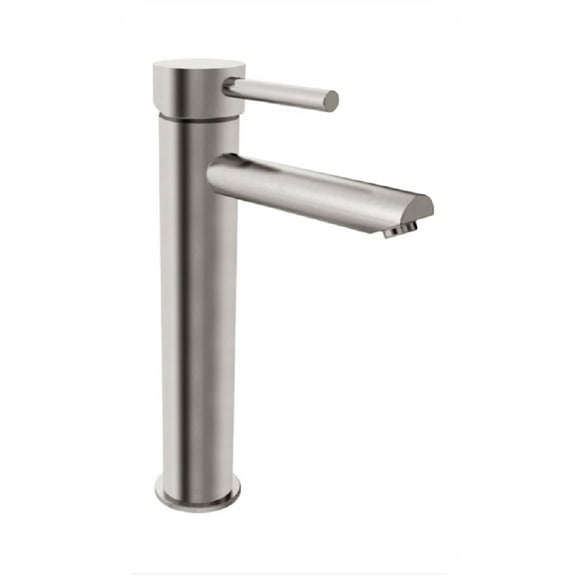 Open Box Fresca Tolerus Single Hole Bathroom Faucet in Brushed Nickel