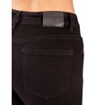 thumbnail image 4 of Pantalon de Mezclilla Straight color negro de Tiro Alto JEANSWEST black 218 negro 15, 4 of 5