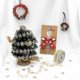 thumbnail image 2 of 10m Golden Silver Glitter Christmas Ribbon Lace Trims for Gift Wrapping Decor, 2 of 4