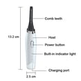 thumbnail image 6 of Heated Eyelash Curler for Women Electric USB Rechargeable Eyelashes Curlers for Quick Natural Eye Lashes Curling Long Lasting Heating USB Charging 3 Temperature Options, 6 of 8