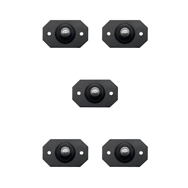 Naiovety Rueda autoadhesiva, caja de almacenamiento de polea Universal pegajosa de 360 grados, ruedas de basura para armario, rodillo para Type2 NO2
