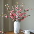 thumbnail image 3 of Yesbay Artificial Flower Stems Faux Silk Fake Flowers with Long Stems Faux Flower Branches for  Home Wedding Table Decor, 3 of 10