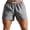 Multicolor, variant on Men's Checkered Plaid Casual Shorts 4" Inseam Summer Beach Lightweight Elastic Waist Drawstring Short Pants Above Knee for Vacation