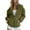 Z02_Army Green, variant on GPOECD Womens Casual Solid Long Sleeve Zipper Hooded with Pocket Sweatshirt Tops Comfortable Loose Fit Outerwear for Fall and Winter Daily Activities Z01_Sky Blue,M