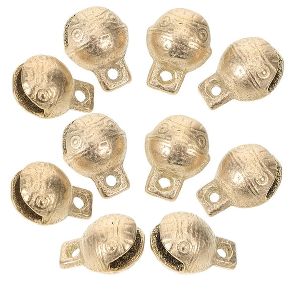 LOLIPPYY Copper Grazing Bells Assorted Color for Animals Long Distance Sound 10Pcs