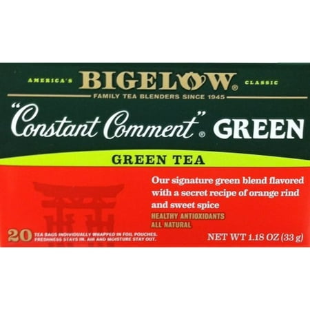 Bigelow Constant Comment Green Tea 20Ct (Pack Of 4)