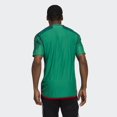 thumbnail image 3 of Camiseta adidas Mexico 22 Home Authentic para hombre, color verde, talla S, 3 of 8