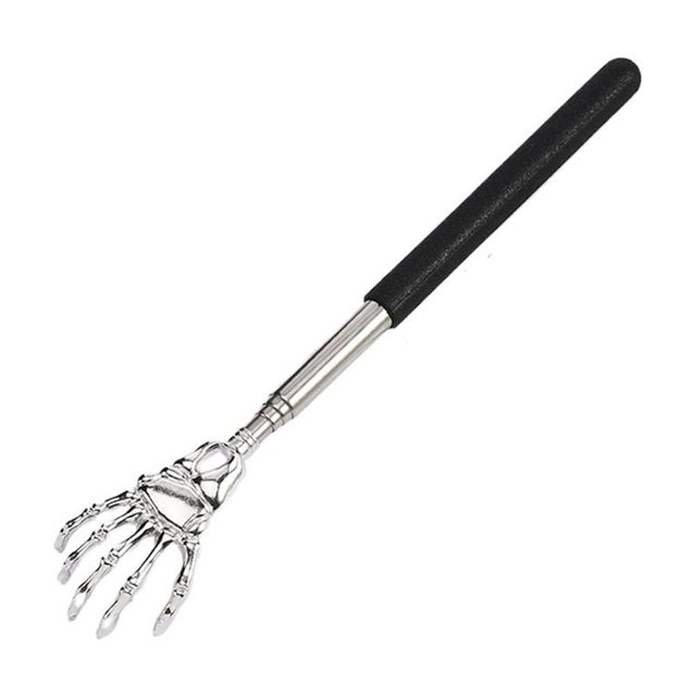 Pcs Ghost Hand Telescopic Stainless Steel Scratching Massager, Back Scratcher for Hard-to-Reach Itch Relief