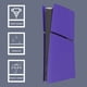 thumbnail image 3 of Las Placas Cubierta Dividen Carcasas Duras ABS para Playstation 5 Slim Disc/Consola Digital, 3 of 9