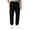 Black, variant on GrmtClth Sweatpants for Men Active Fleece Athletic Sweatpant Basic Running Drawstring Workout Sweat Pants Sky Blue XL