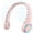 Pink, variant on Neck Fan with 64 Cool Lights & 3 Speeds, 4000mAh Rechargeable Portable Fan for Hands-Free Cooling, 5-17H Runtime, Summer Outdoor Indoor Travel Office Gym Camping