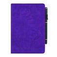 thumbnail image 6 of K-Lion for Apple iPad 10th Generation Folio Flip Case, 2022 iPad 10.9 Inch Case with  Pencil Holder & Card Holder Slots,Luxury PU Leather Shockproof Stand Slim Shell Cover for iPad A2757 A2777,Purple, 6 of 8