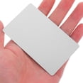 thumbnail image 2 of 10pcs Engraving Business Cards Sublimation Business Cards Metal Business Card Blank Sublimation Blanks Products Cards Blank Sublimation Business Card Blanks, 2 of 5