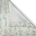 thumbnail image 5 of Ambesonne Nature Grommet Curtain, Floral Fresh Plants, 50" x 84", Green Cream, 5 of 6