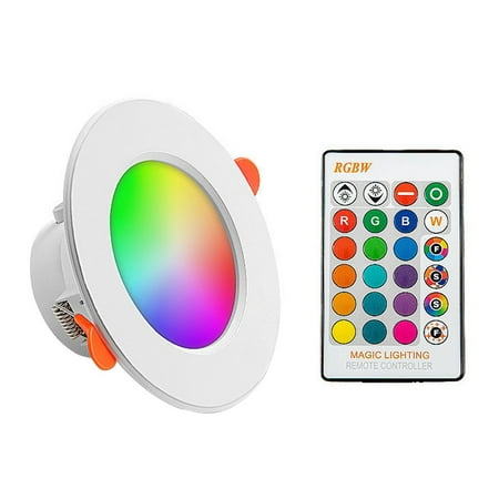 

GoldHub Smart LED Downlight High Brightness Voice Command APP Control Multiple Lighting Modes Glare Free Illumination Energy-saving Remote Control Smart LED Wall Lamp Decoration for Home