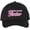 Black/Pink, variant on Senior 2026 Embroidered Baseball Cap | Class of 2025 Graduate Finish School Adjustable Hat (White/Black)