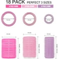 thumbnail image 7 of 33 Pcs Hair Rollers,Self Grip, Salon Hair Dressing Curlers, Hair Curlers, for Long & Short Hair (3 Size), 7 of 7