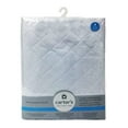 thumbnail image 4 of Carters Waterproof Fitted Quilted Crib and Toddler Protective Mattress Pad Cover, White, 4 of 6