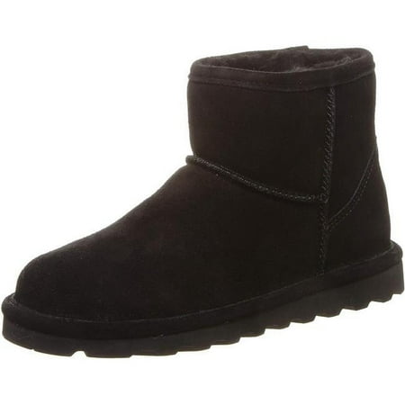 Bearpaw Alyssa Ankle Boot for Womens, Black - Size 7