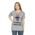 thumbnail image 5 of American Dream is Dead | Skull with Patriotic Hat | Angry American Shirt, 5 of 8