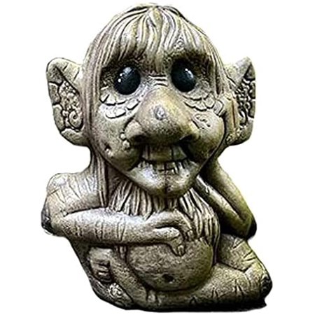 Germanic Garden Bark Puppets - Resin Tribal Barban Statue - Decorative ...