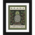 thumbnail image 1 of Shamp, Cindy 25x32 Black Ornate Wood Framed with Double Matting Museum Art Print Titled - Welcome Christmas, 1 of 4