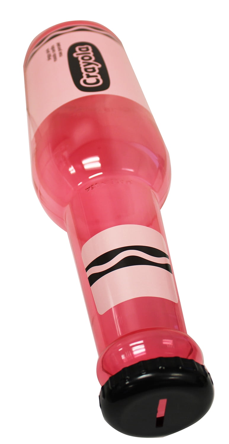 Crayola Piggy Pink Crayon Bottle Bank 21"