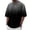 Black, variant on Men's Oversized Washed T Shirts Gradient Loose Fit Short Sleeve Baggy Shirts Pump Covers Gym Unisex Tops Blue S