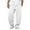 d-506White100, variant on MEZZALL Men Casual Trousers With Pleated Detail Side Pockets Comfortable Relaxed Fit Big Tall Soft Pants Comfort Solid Color Daliy Slacks