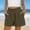 Army Green, variant on Womens Cotton Sweat Shorts Casual Summer Short Loose Elastic Waist Lounge Running Athletic Shorts with Pockets