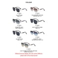thumbnail image 3 of US Exclusive CY-98381 Men's Square Sunglasses - European & American Fashion, Metal Frame, Double Bridge, Retro Sun Protection, 3 of 3