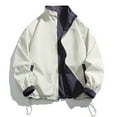 thumbnail image 4 of JTieacloth Men's Jackets Coats Men's Flight Jacket Lightweight Windbreaker Full Zip Casual Jacket Purple, 4 of 5