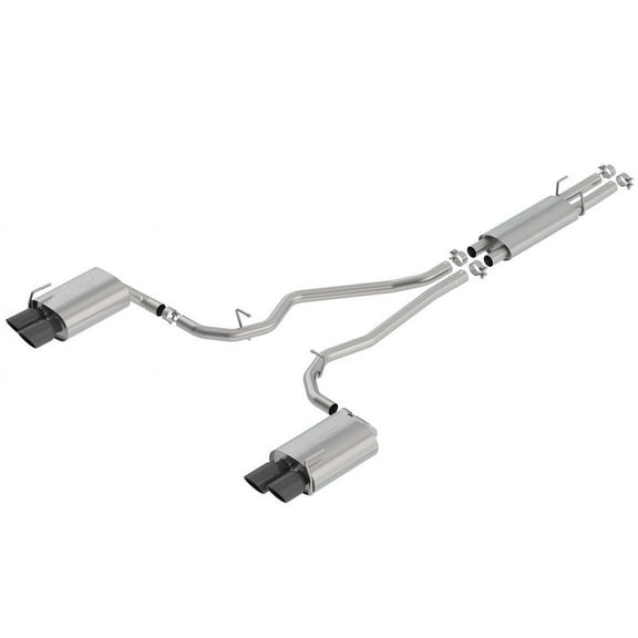 Borla 140820BC S-Type Cat-Back Exhaust Systems Fits select: 2020-2022 FORD EXPLORER, 2020-2022 LINCOLN AVIATOR
