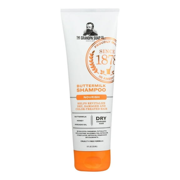 Grandpa Soap Shampoo - Buttermilk - 8 fl oz