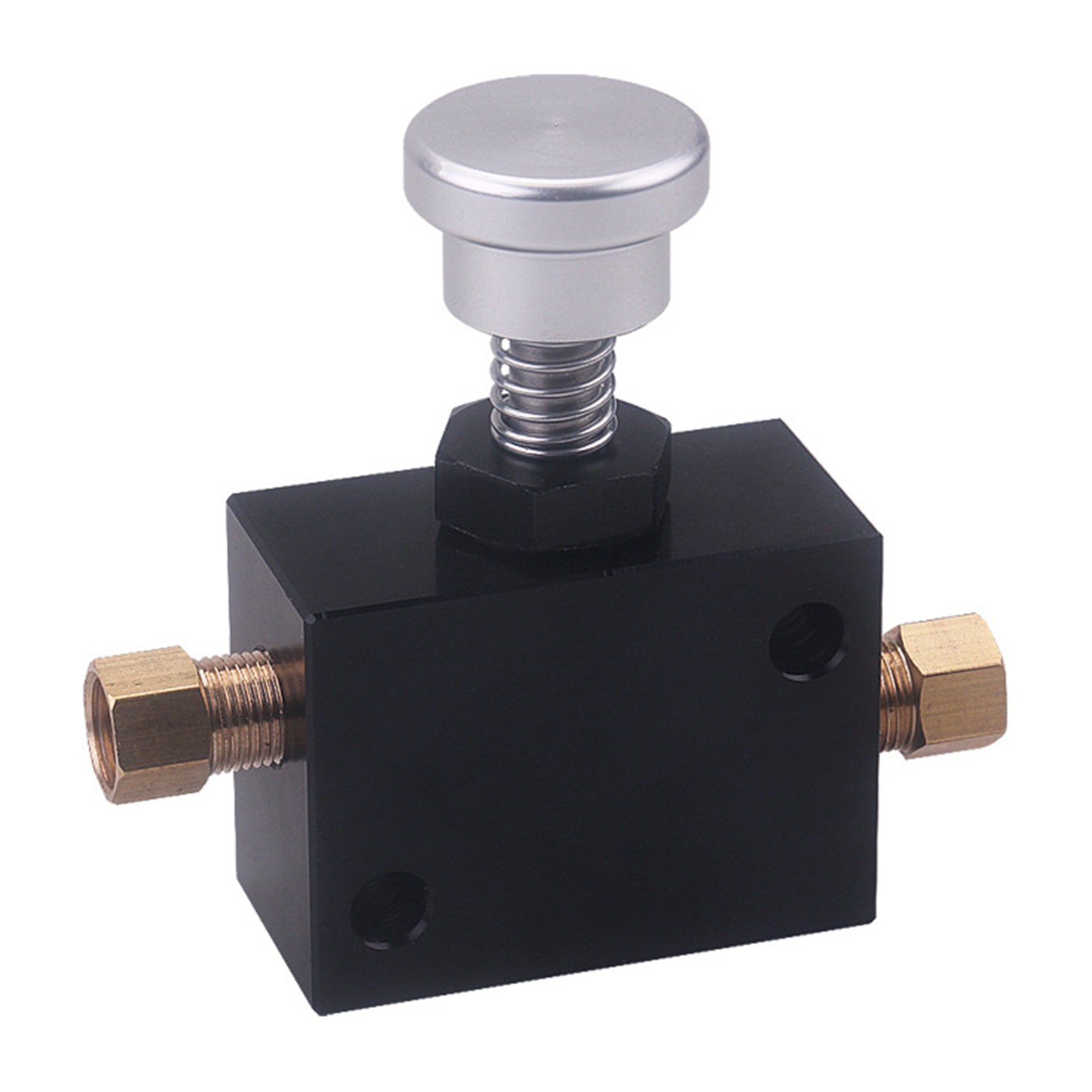 Hydraulic Brake Park Lock 1/8NPT Manual Brake Line Lock Pressure Hold