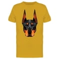 thumbnail image 1 of Low Poly Doberman T-Shirt Men -Image by Shutterstock, Male Medium, 1 of 2