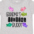 thumbnail image 4 of Inktastic Grandma's Fishing Buddy with Colorful Fish Boys or Girls Toddler T-Shirt, 4 of 5