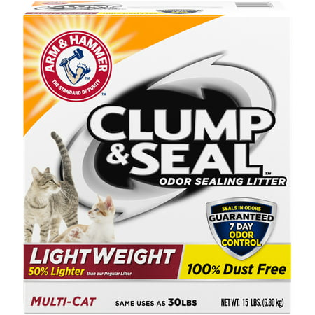 Arm & Hammer Clump & Seal Lightweight Cat Litter, Multi Cat,