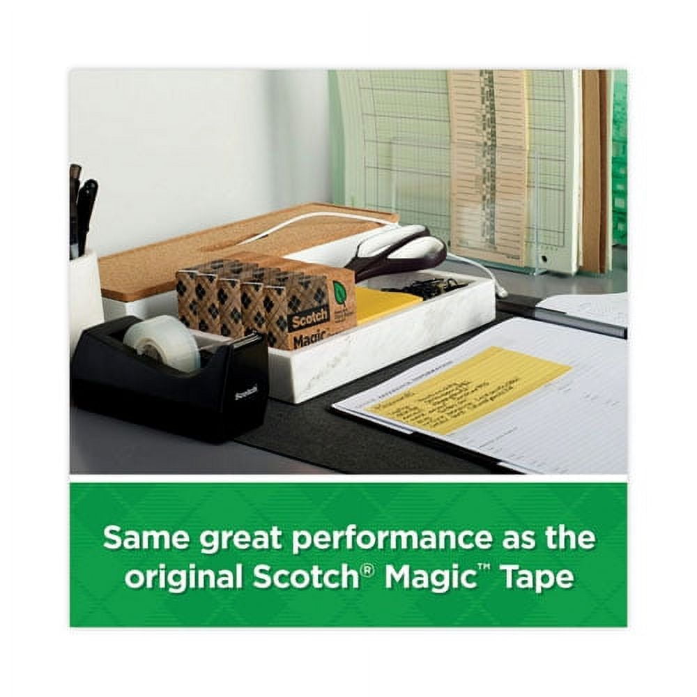 "Magic Greener Tape, 1"" Core, 0.75"" X 75 Ft, Clear, 24/pack | Bundle of 5 Packs"
