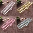 thumbnail image 4 of braveheart Travel Portable Toothbrush Storage Box Plastic Lightweight Clear Toothbrush Holder Organizer Case by clear 1Set, 4 of 6