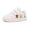 WH3, variant on Toddler Girl Sneakers Fashion Pattern Solid Color Flat Bottom Thick Sole Comfortable Casual Shoes Running Walking Athletic Shoes 1-6 Years