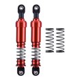 thumbnail image 3 of fastboy 2 Pieces 1:10 RC Car Shock Accessory Spare Parts Absorber for RC Car Crawler red red 9.5cm, 3 of 6