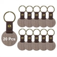 thumbnail image 1 of de Madera de 20 Piezas en de Madera en Etiquetas de Personalizadas PequeñO Grabado de Nogal a Granel, 1 of 5