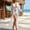 White, variant on Womens Long Lace Cover Up Dress Sheer Gown See Through Kimono Robe Swimsuit Cover Ups with Drawstring White S