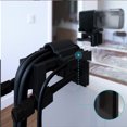 thumbnail image 2 of CIMAXIC Multifunction Acrylic Filter Inlet Outlet Pipe Clamp Aquarium Pipe Holder Fish Tank Pipe Fixed Clip (Black),2.76"X2.24"X1.18", 2 of 4